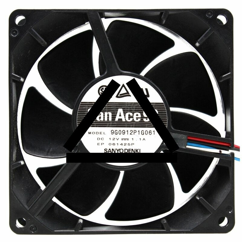 Sanyo Denki San Ace 92 9G0912P1G061 DC 12V 1.1A 9038 Axial Cooling Fan