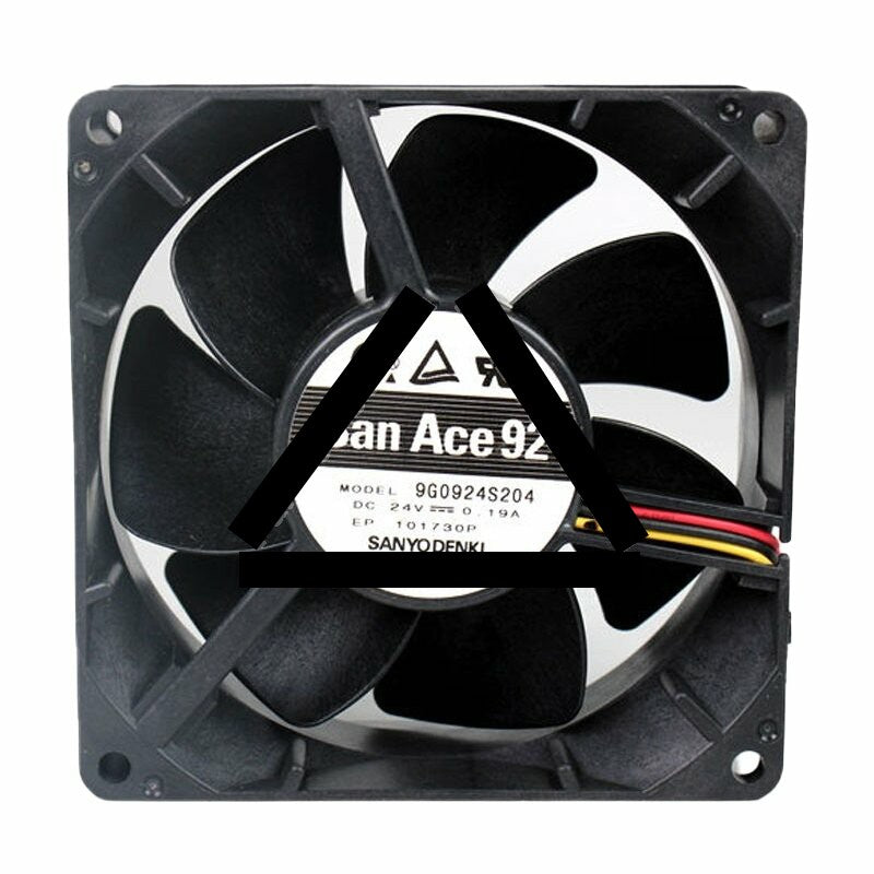 Sanyo Denki San Ace 92 9G0924S204 DC 24V 0.19A 9232 Axial Cooling Fan