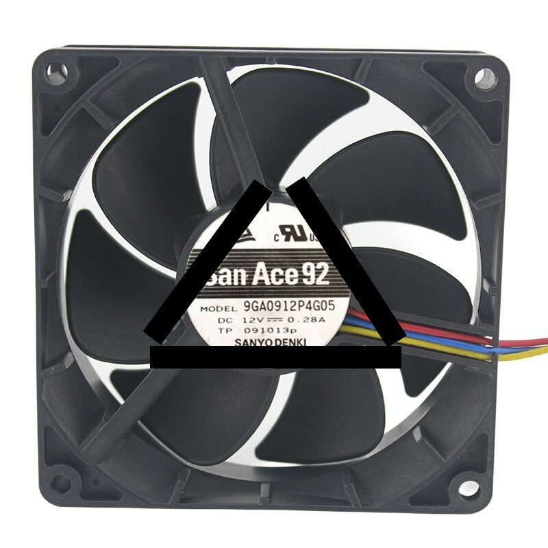Sanyo Denki San Ace 92 9GA0912P4G05 DC 12V 0.28A 9225 Axial Cooling Fan