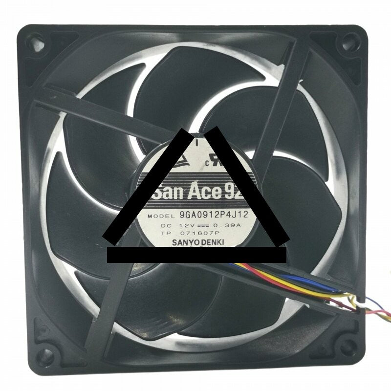 Sanyo Denki San Ace 92 9GA0912P4J12 DC 12V 0.39A 9025 PWM Axial Cooling Fan