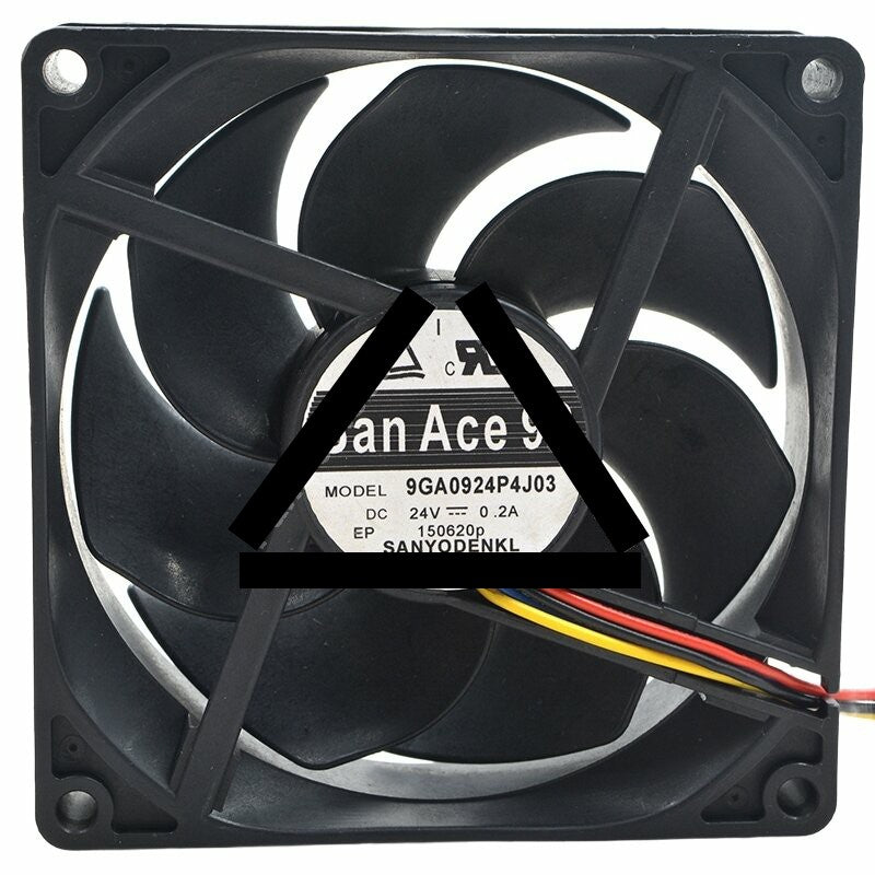 Sanyo Denki San Ace 92 9GA0924P4J03 DC 24V 0.2A 9225 Axial Cooling Fan