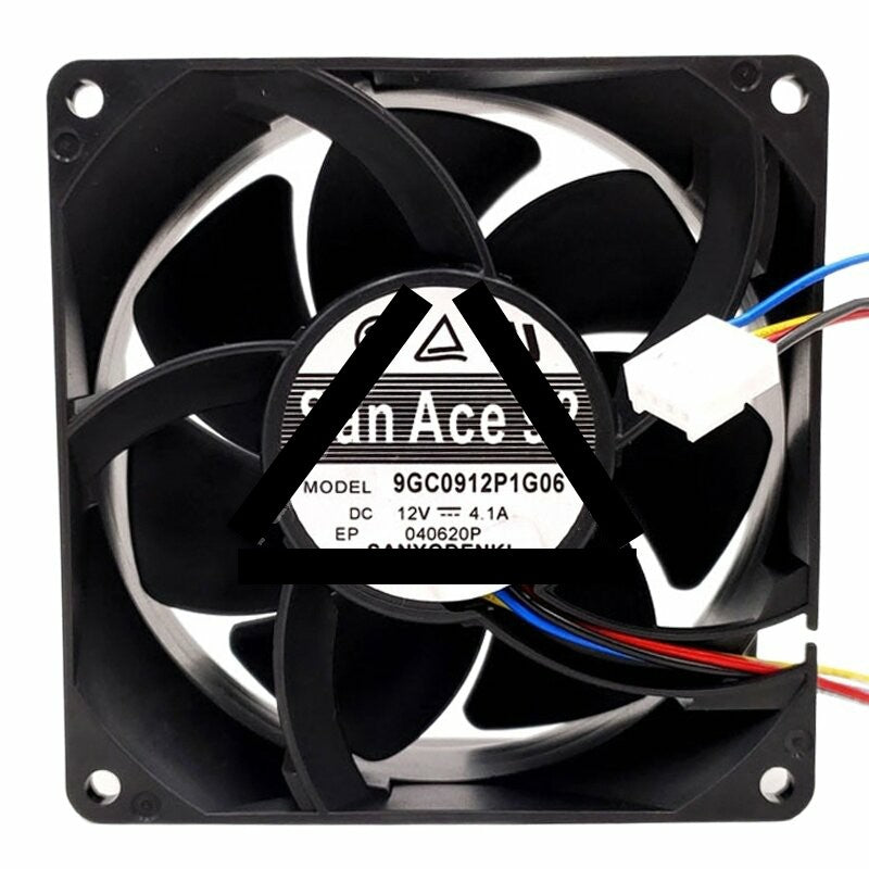 Sanyo Denki San Ace 92 9GC0912P1G06 DC 12V 4.1A 9238 Axial Cooling Fan