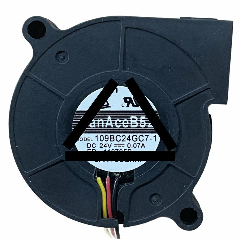 Sanyo Denki San Ace B52 109BC24GC7-1 DC 24V 0.07A Blower Cooling Fan