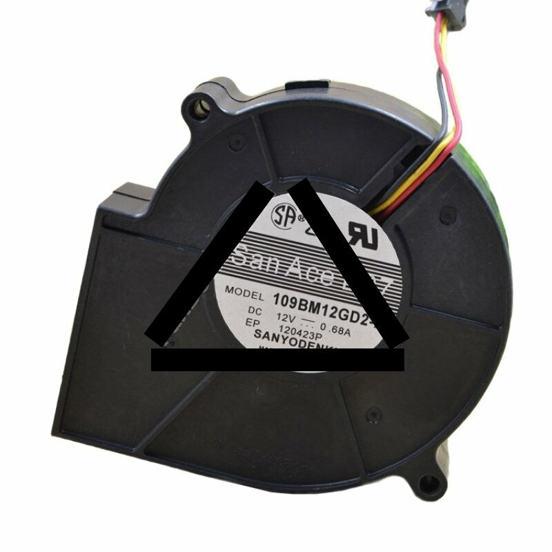 Sanyo Denki San Ace B97 109BM12GD2-2 DC 12V 0.68A 3 Wires Blower Cooling Fan