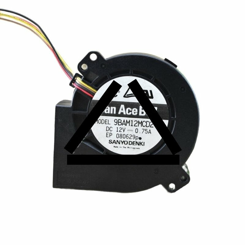 Sanyo Denki San Ace B97 9BAM12MCD2-2 DC 12V 0.75A 4 Wires Blower Cooling Fan