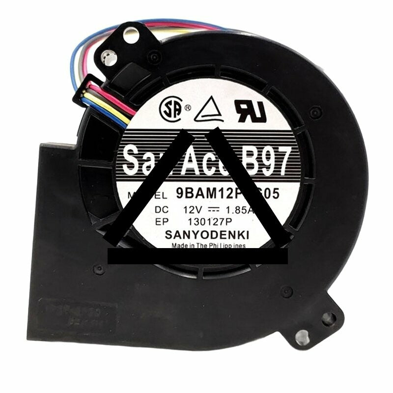 Sanyo Denki San Ace B97 9BAM12P2G05 DC 12V 1.85A 9733 Blower Cooling Fan
