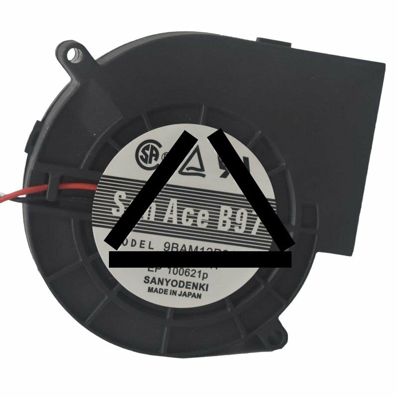 Sanyo Denki San Ace B97 9BAM12P2J06 DC 12V 2.7A 9733 Blower Cooling Fan