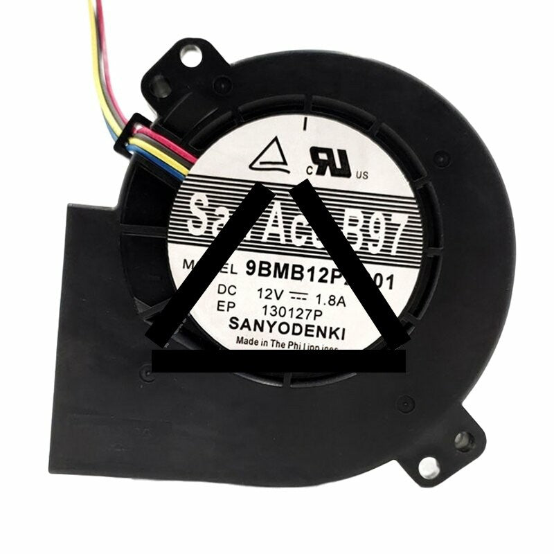 Sanyo Denki San Ace B97 9BMB12P2G01 DC 12V 1.8A 9733 Blower Cooling Fan