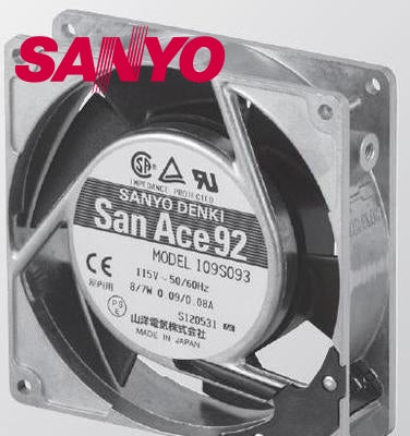 SANYO New 109S091 100V 8/7W 0.1/0.09A aluminum box 9025 AC cooling fan 90*90*25mm