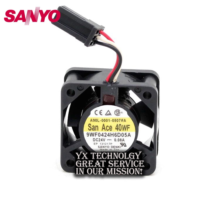 SANYO New and Original 9WF0424H6D05A 24V 0.08A Fanuc dedicated fan for 40 * 40 * 20mm