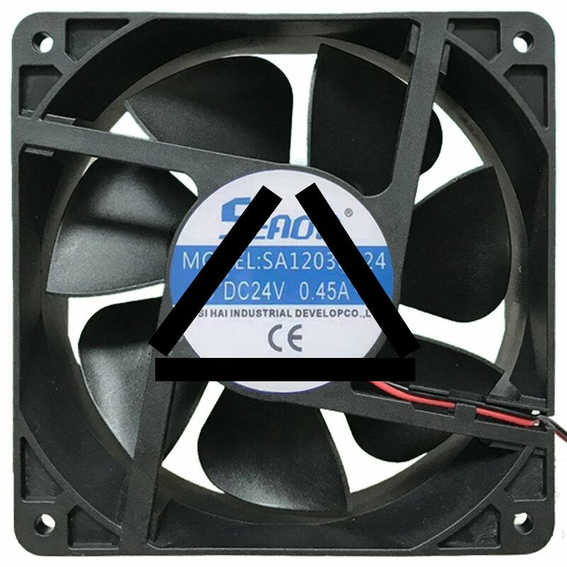 SEADA SA12038B24 24V 0.45A 2 Wires Axial Cooling Fan