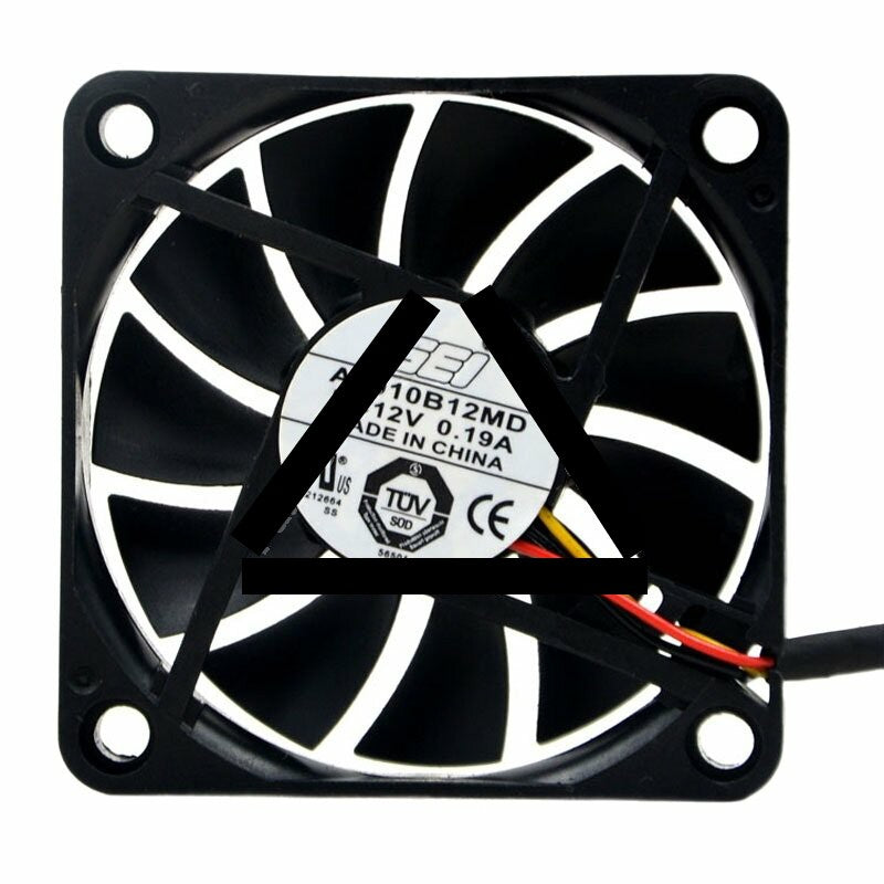 SEI A6010B12MD DC 12V 0.19A 6010 Axial Cooling Fan
