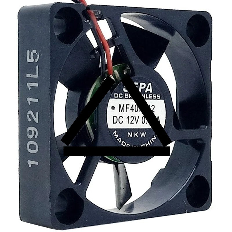 SEPA MF40H-12 12V 0.06A 2 Wires DC Brushless Axial Cooling Fan