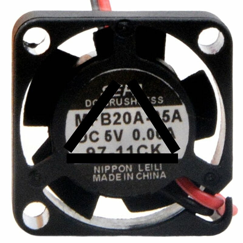 SEPA MFB20A-05A DC 5V 0.06A 2 Wires Brushless Axial Cooling Fan