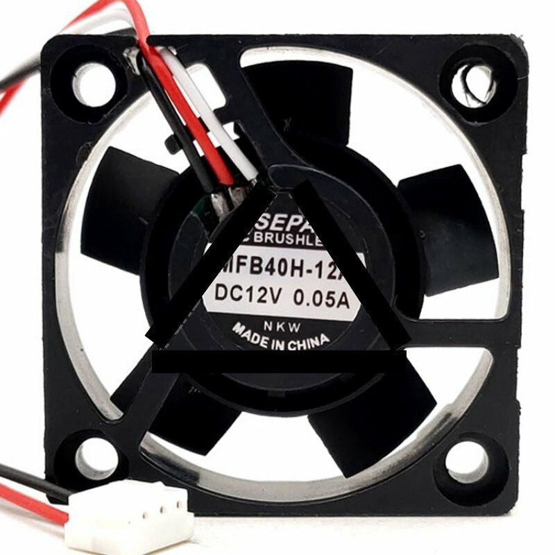 SEPA MFB40H-12A DC 12V 0.05A 4010 Axial Brushless Cooling Fan