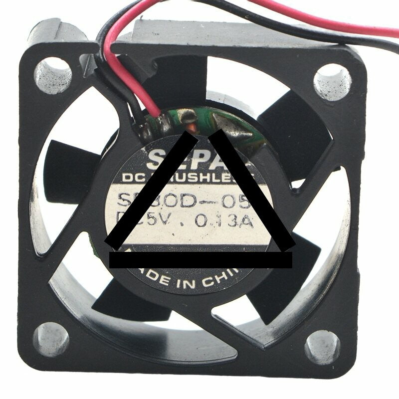SEPA SF30D-05 DC 5V 0.13A 3010 Axial Brushless Cooling Fan