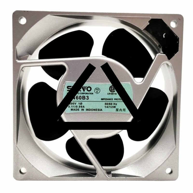Servo CN60B3 AC 200V 0.11/0.09A 14/12W 12038 Axial Cooling Fan