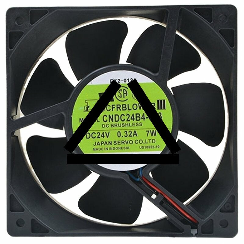 Servo CNDC24B4-953 DC 24V 0.32A 2 Wires / 3 Wires Axial Cooling Fan