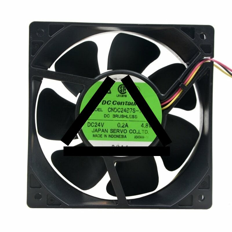 SERVO CNDC24B7S-701 DC 24V 0.2A 4.8W 3 Wires Axial Cooling Fan