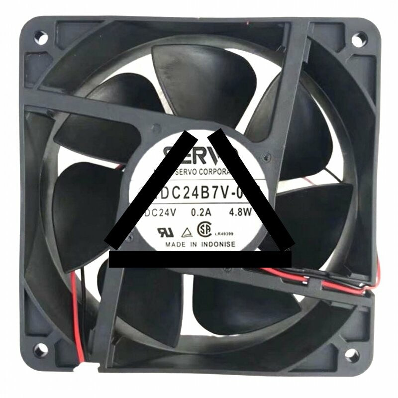 Servo CNDC24B7V-038 DC 24V 0.2A 4.8W 12038 Axial Cooling Fan