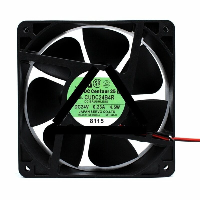 Servo CUDC24B4R DC 24V 0.23A 4.5W 2 Wires / 3 Wires Axial Cooling Fan