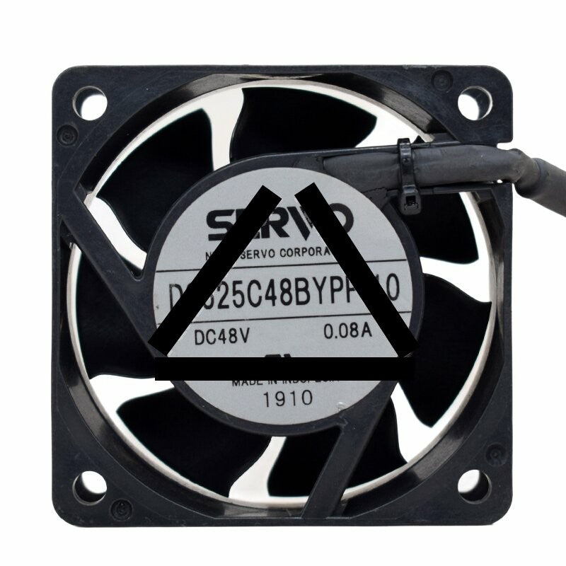 Servo D0625C48BYPP-10 DC 48V 0.08A 6025 Axial Cooling Fan