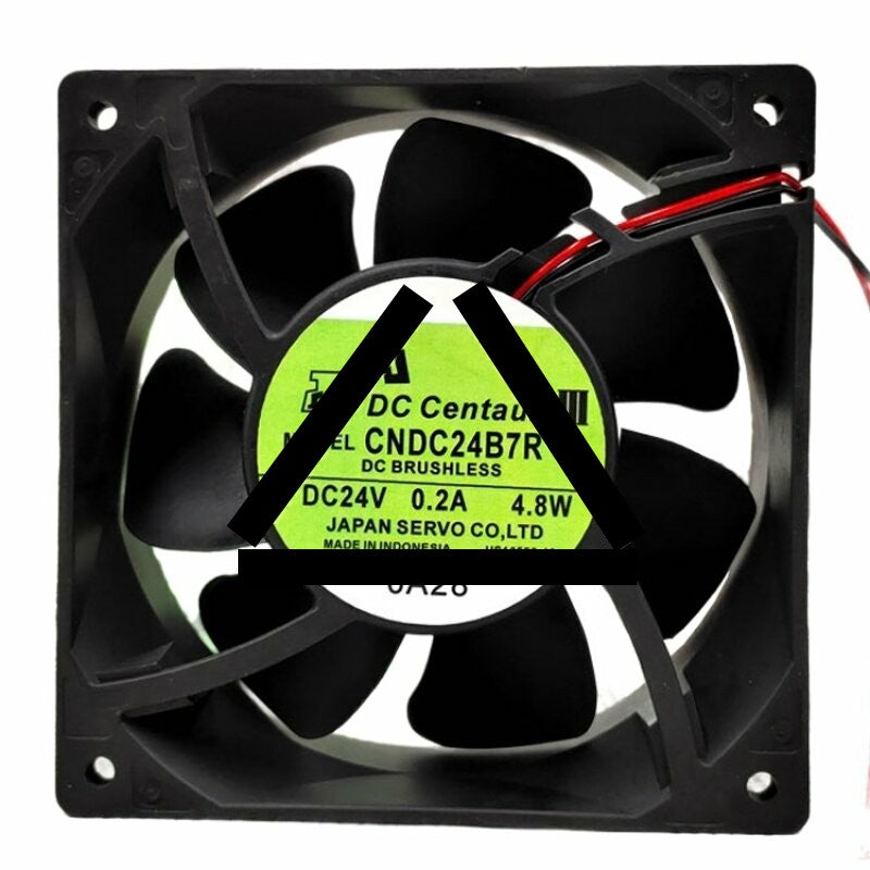 Servo DC Centaur CNDC24B7R DC 24V 0.2A 4.8W 2 Wires / 3 Wires Axial Cooling Fan