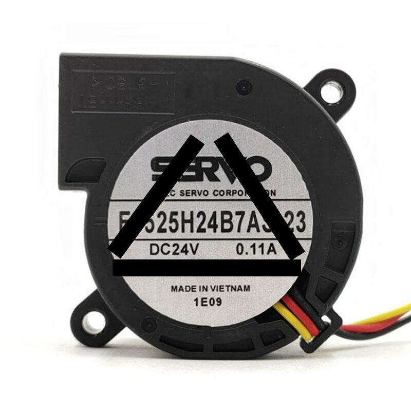 Servo E0525H24B7AS-23 DC 24V 0.11A 5025 Blower Cooling Fan