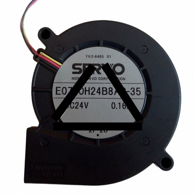 Servo E0720H24B8AS-35 DC 24V 0.16A 7020 Blower Cooling Fan
