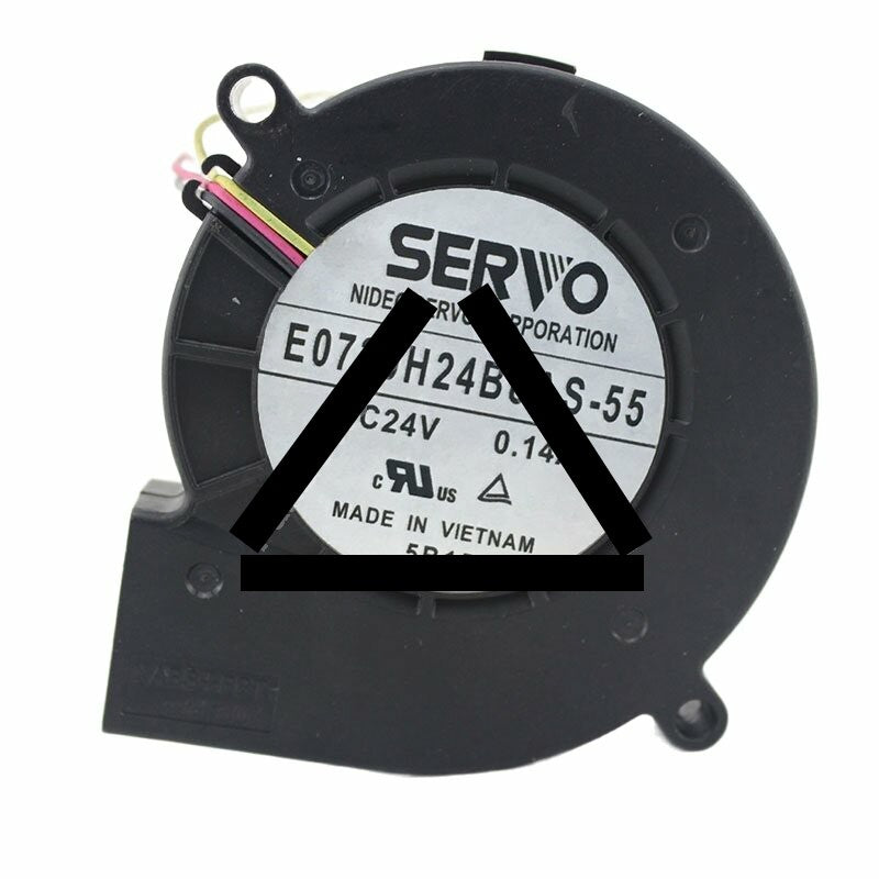 Servo E0720H24B8AS-55 DC 24V 0.14A 7020 Blower Cooling Fan