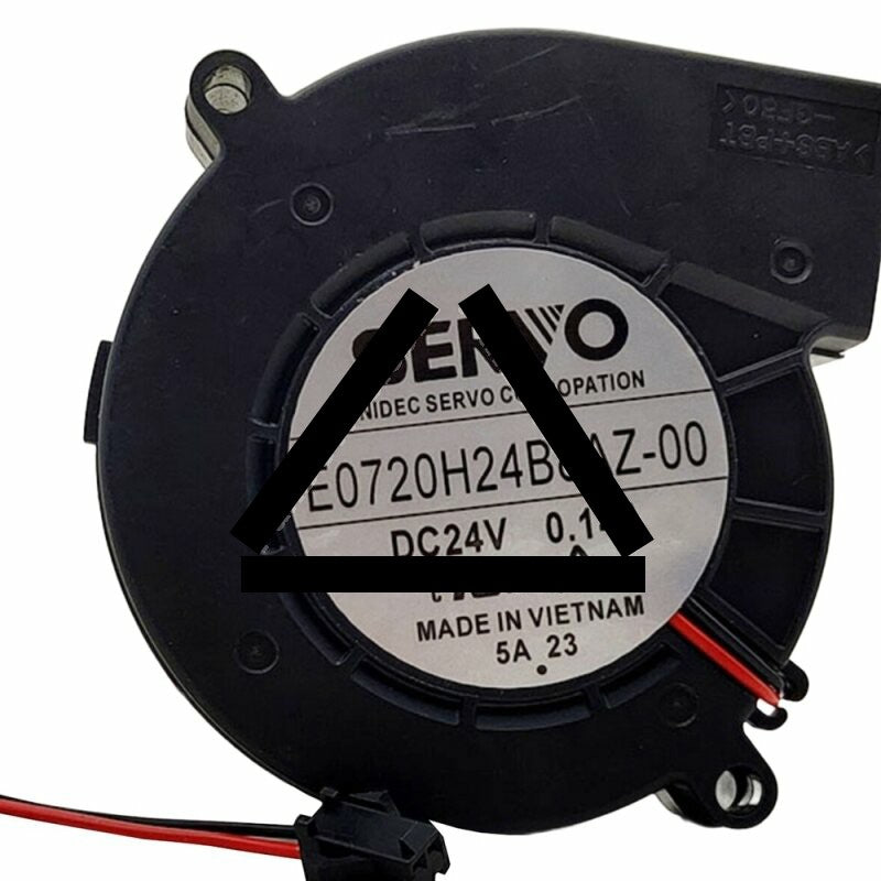 Servo E0720H24B8AZ-00 DC 24V 0.14A 2 Wires Blower Cooling Fan