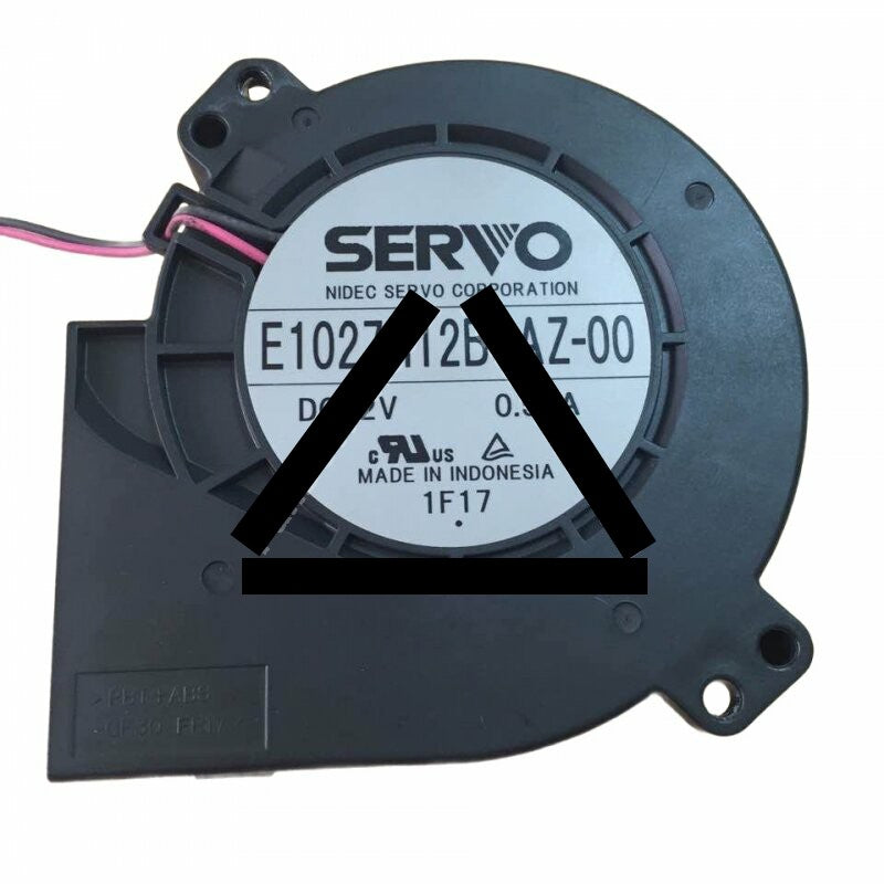 Servo E1027H12B7AZ-00 DC 12V 0.55A 9727 Blower Cooling Fan