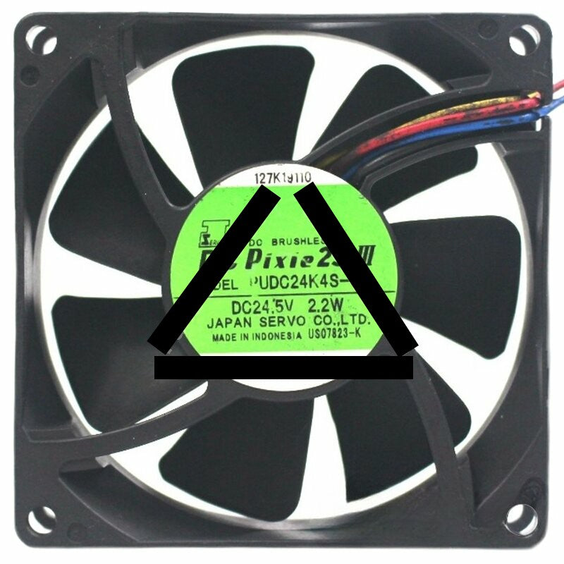 Servo PUDC24K4S-611 24.5V 2.2W 4 Wires PWM Cooling Fan