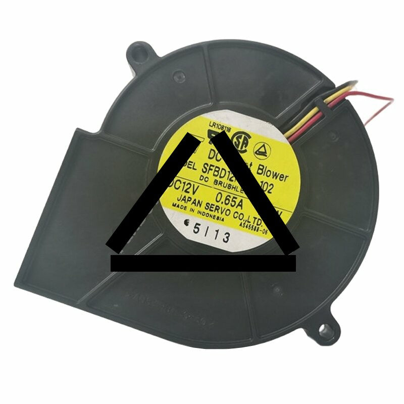 Servo SFBD12H7P-102 12V 0.65A 7.8W 9733 DC Brushless Blower Cooling Fan