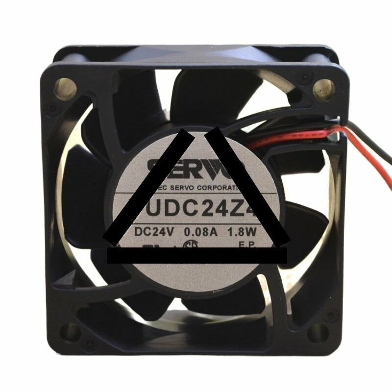 Servo TUDC24Z4-965 DC 24V 0.08A 1.8W 2 Wires Axial Cooling Fan