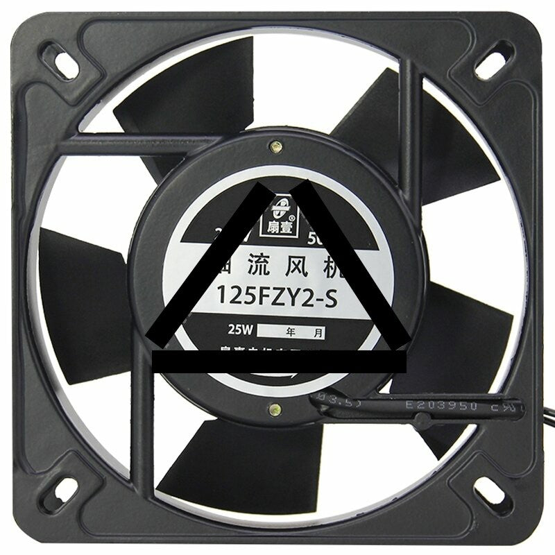ShanYi 125FZY2-S AC 220V 25W 2 Wires 13532 Axial Cooling Fan