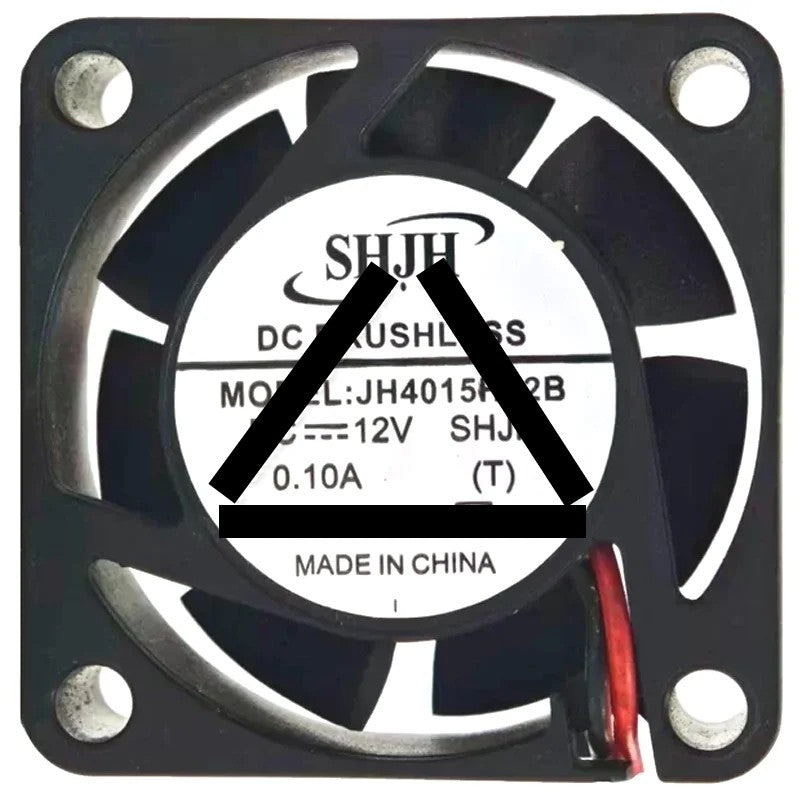 SHJH JH4015H12B 12V 0.10A DC Brushless 2 Wires Axial Cooling Fan