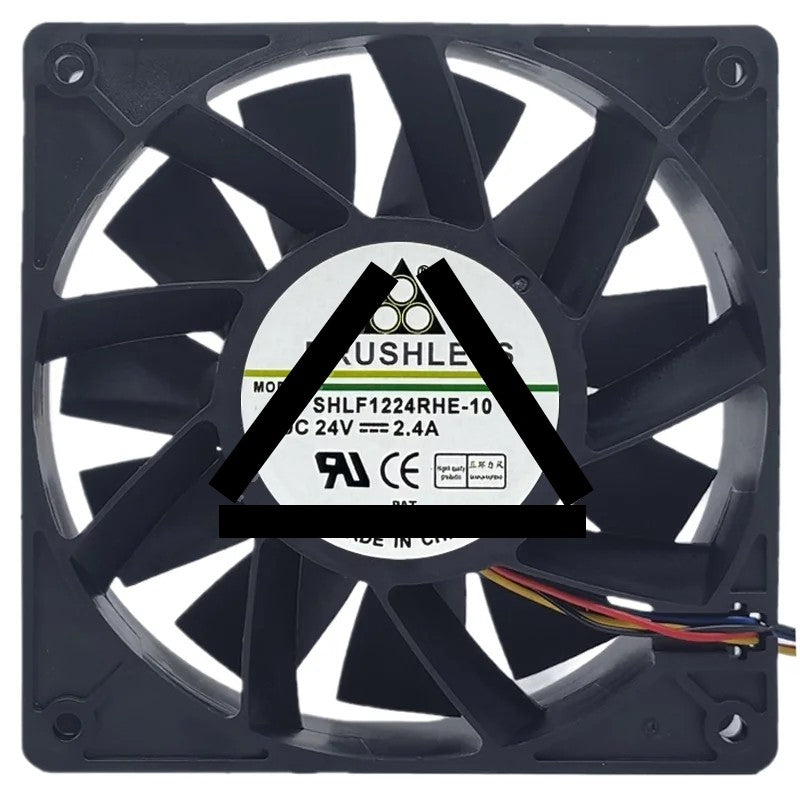 SHLF SHLF1224RHE-10 24V 2.4A 4 Wires Axial Cooling Fan