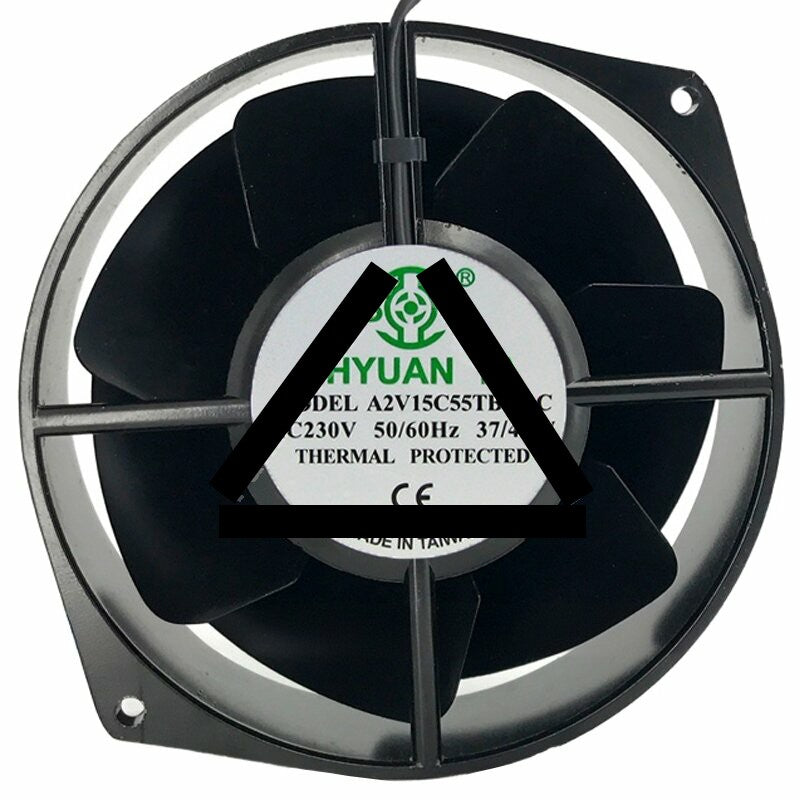 SHYUAN YA A2V15C55TBL-1C AC 230V 37/43W Thermal Protected Axial Fan