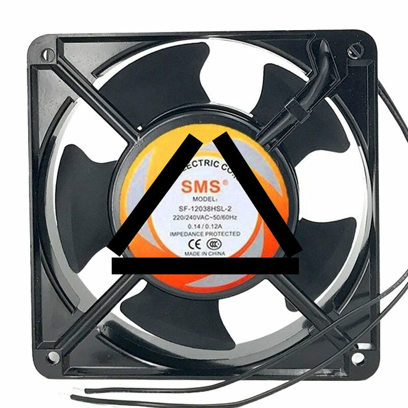 SMS SF-12038HSL-2 AC 220/240V 0.14/0.12A 12038 Axial Cooling Fan