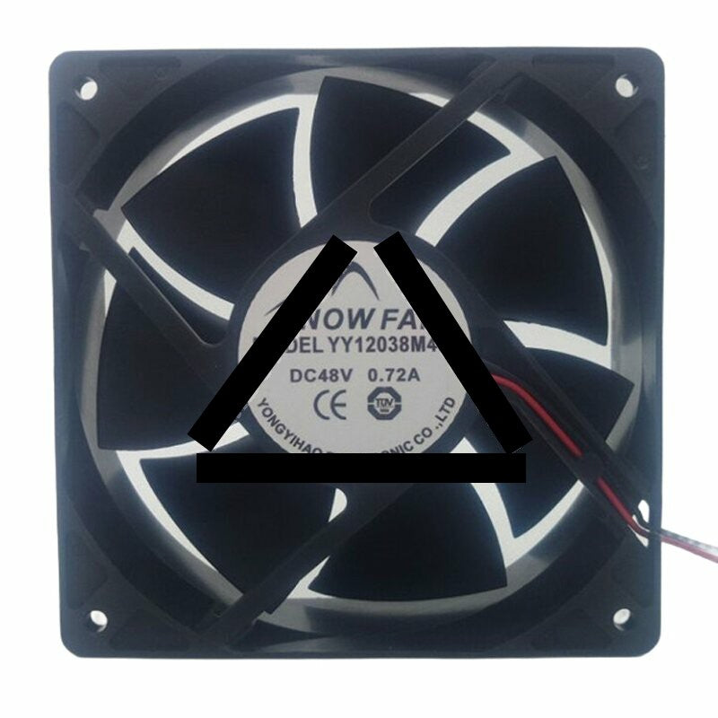 SNOWFAN YY12038M48B DC 48V 0.72A 12038 Axial Cooling Fan