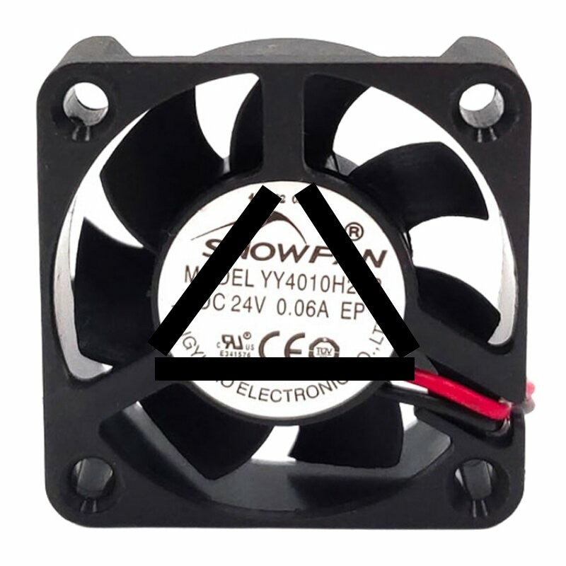 SNOWFAN YY4010H24B DC 24V 0.06A 4010 Axial Cooling Fan