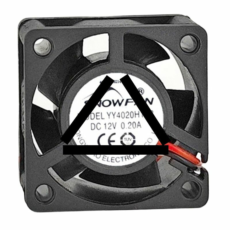 SNOWFAN YY4020H12B DC 12V 0.20A 4020 Axial Cooling Fan