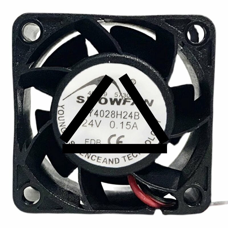 SNOWFAN YY4028H24B DC 24V 0.15A 4028 Axial Cooling Fan