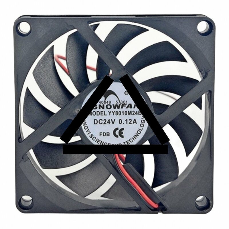 SNOWFAN YY8010M24B DC 24V 0.12A 8010 Axial Cooling Fan