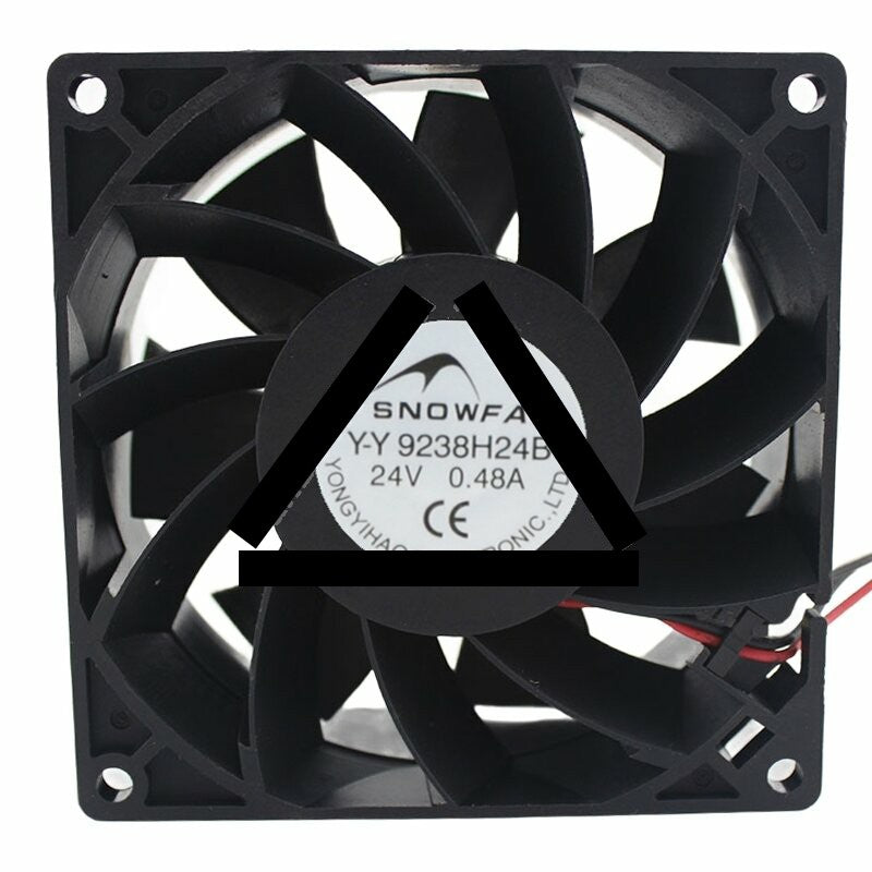 SNOWFAN YY9238H24B DC 24V 0.48A 9238 Axial Cooling Fan
