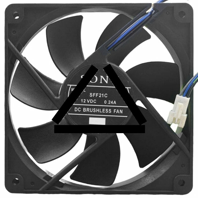 SONY SFF21C 12V 0.24A 2 Wires / 3 Wires DC Brushless Axial Cooling Fan