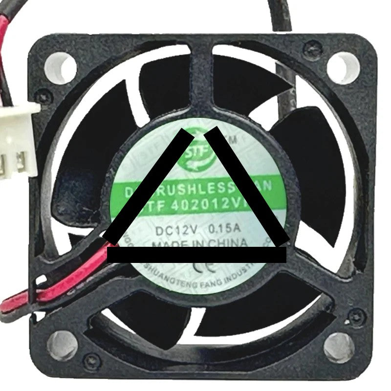 STF STF402012VH 12V 0.15A 2 Wires DC Brushless Cooling Fan