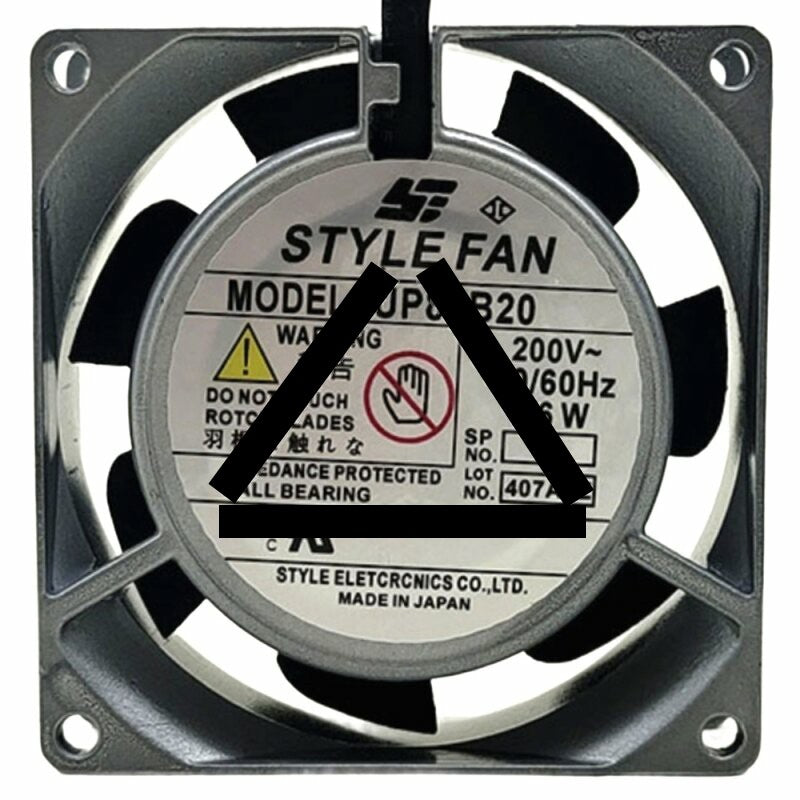STYLEFAN UP80B20 AC 200V 7/6W Impedance Protected Axial Cooling Fan