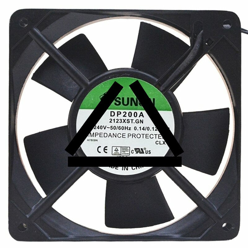 Sunon 2123XST 220-240V 0.14/0.12AMP 4 Wires Cooling Fan